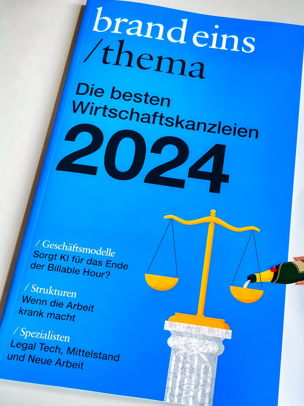 brand eins / Die besten Wirtschaftskanzleien